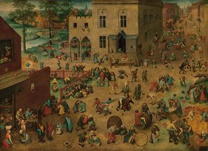 子供のゲーム 作： Pieter Bruegel the Elder
